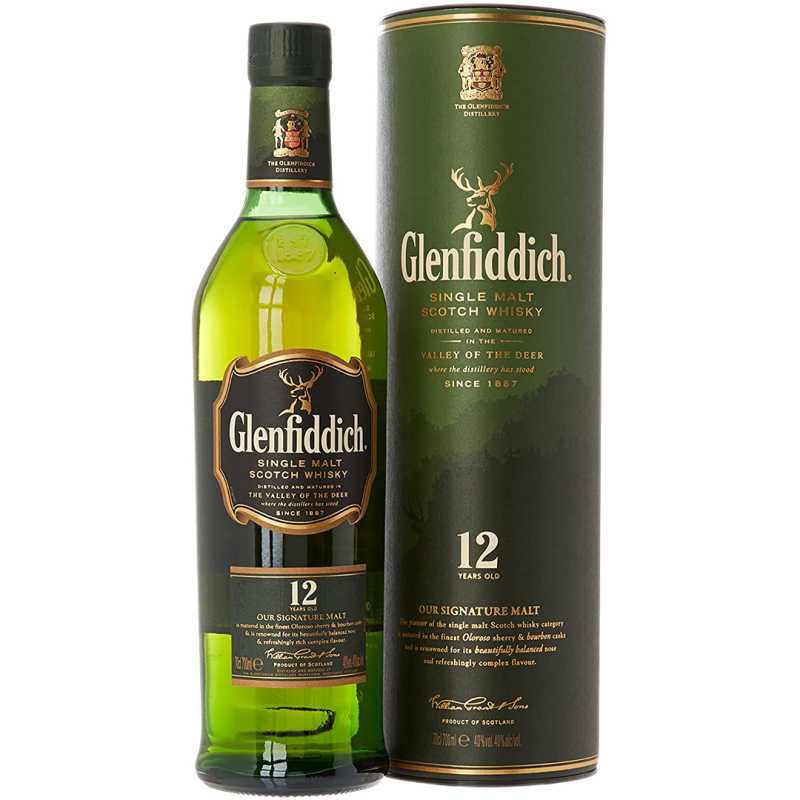 Glenfiddich Single Malt 12YO Whisky 0,7L 40% + tuba.jpg