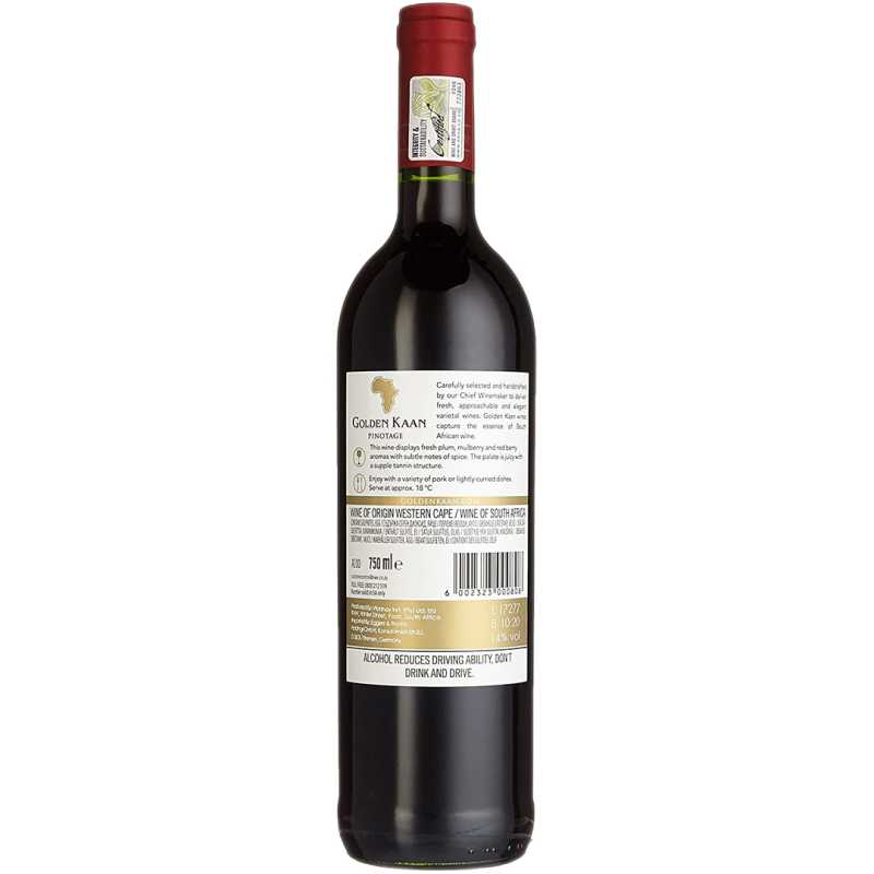 Golden Kaan Pinotage Czerwone Wino 0,75L 13% 2.jpg