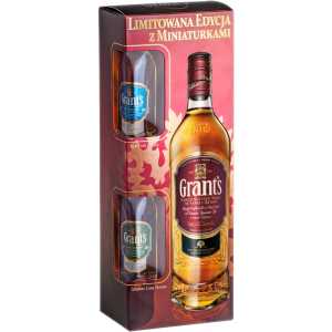 Grant's Whisky 0,7L 40% + miniaturki