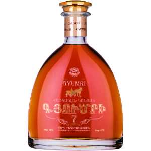 Gyumri 7YO Brandy 0,7L 40% + kartonik