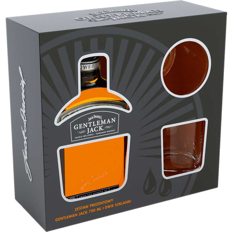 Jack Daniel's Gentleman 0,7L 40% + 2 szklanki.jpg