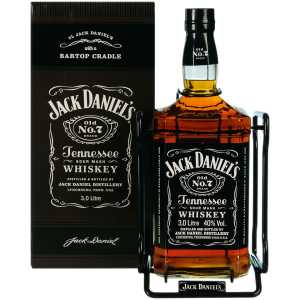 Jack Daniel's Whiskey 3L 40% + kołyska