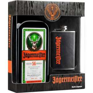 Jagermeister Likier 0,7L 35% + piersiówka