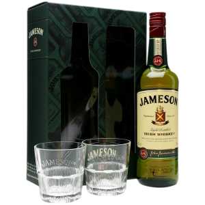 Jameson Whiskey 0,7L 40% + 2 szklanki