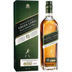 Johnnie Walker Green Label 15YO Whisky 0,7L 43% + kartonik