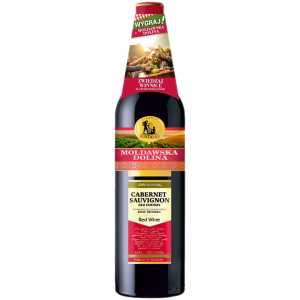 Mołdawska Dolina Cabernet Sauvignon Czerwone Wino 0,75L 11,5%