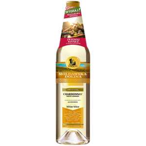 Mołdawska Dolina Chardonnay Białe Wino 0,75L 11,5%