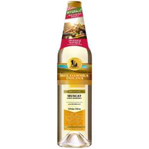 Mołdawska Dolina Muscat Białe Wino 0,75L 11%