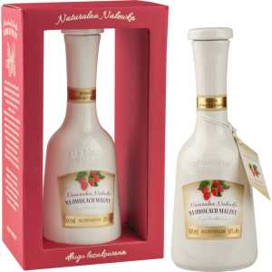 Naturalna Nalewka Na Owocach Maliny Likier 0,5L 30% + kartonik