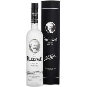 Paderewski Wódka 0,7L 40% + tuba