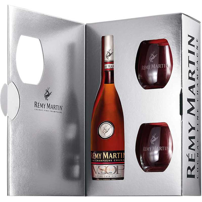 Remy Martin VSOP Koniak 0,7L 40% + 2 szklanki.jpg