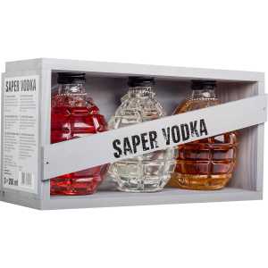 Saper Wódka 3x 0,2L 40%