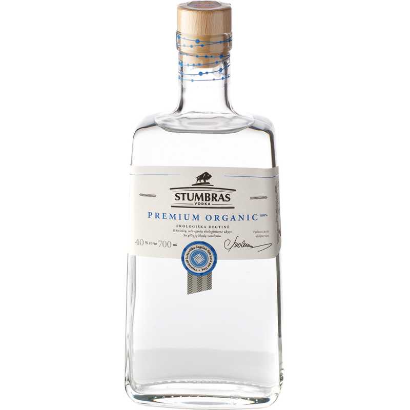 Stumbras Premium Organic Wódka 0,7L 40% + kartonik.jpg