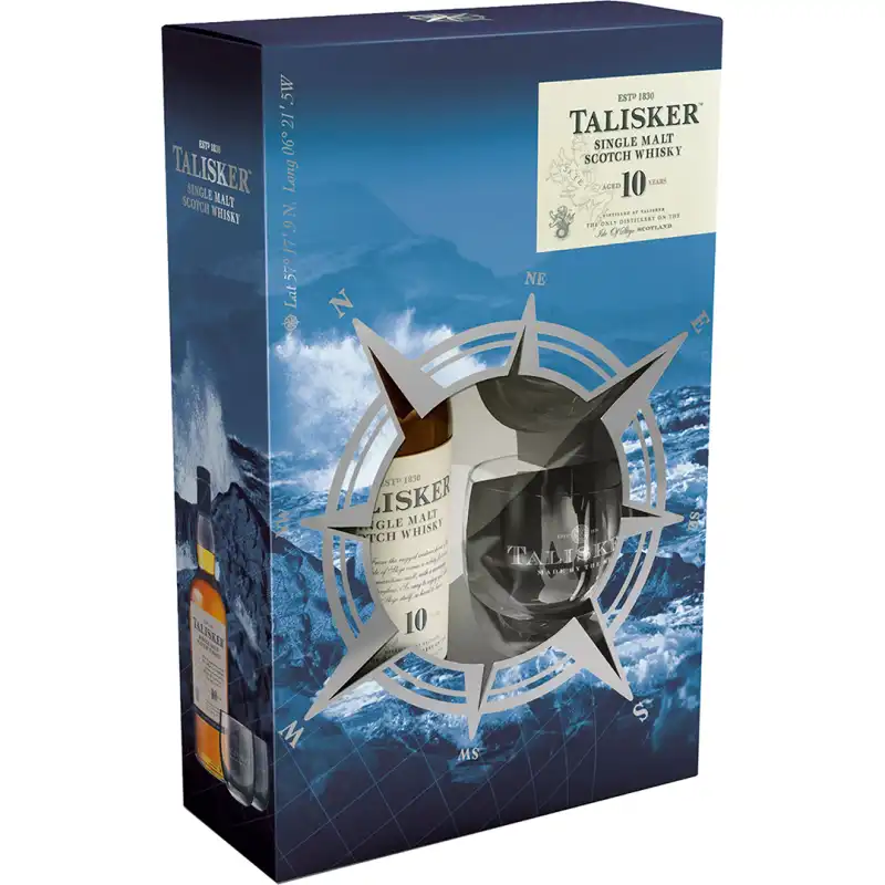 Talisker 10YO Whisky 0,7L 45,8% + 2 szklanki 2.jpg