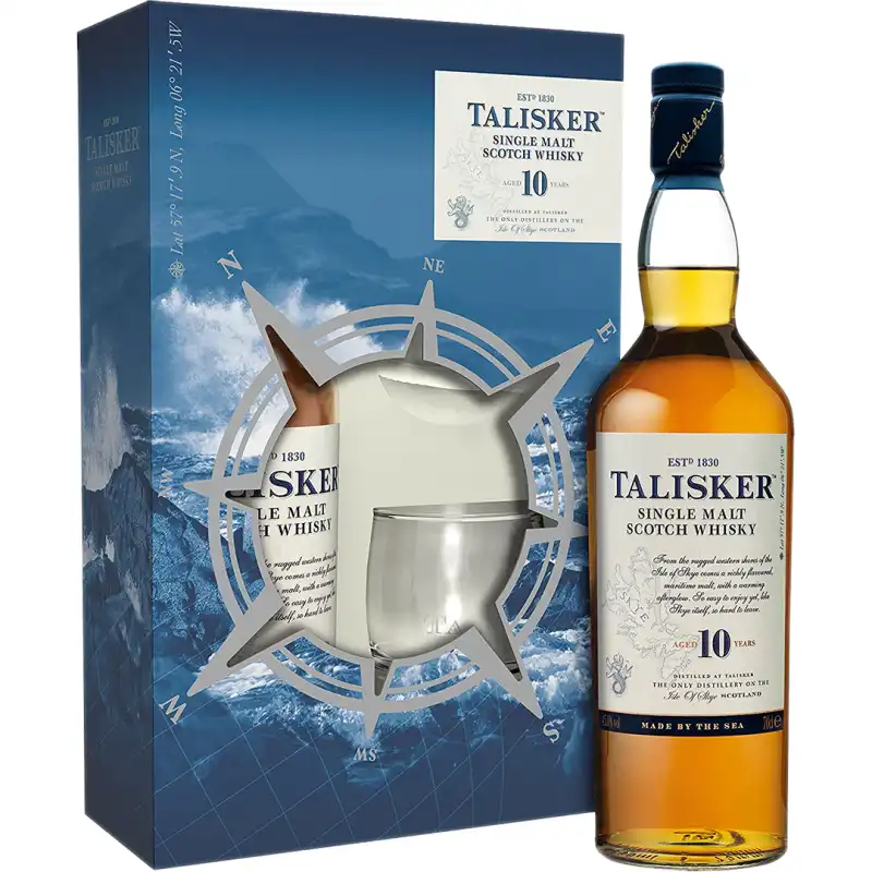 Talisker 10YO Whisky 0,7L 45,8% + 2 szklanki.jpg