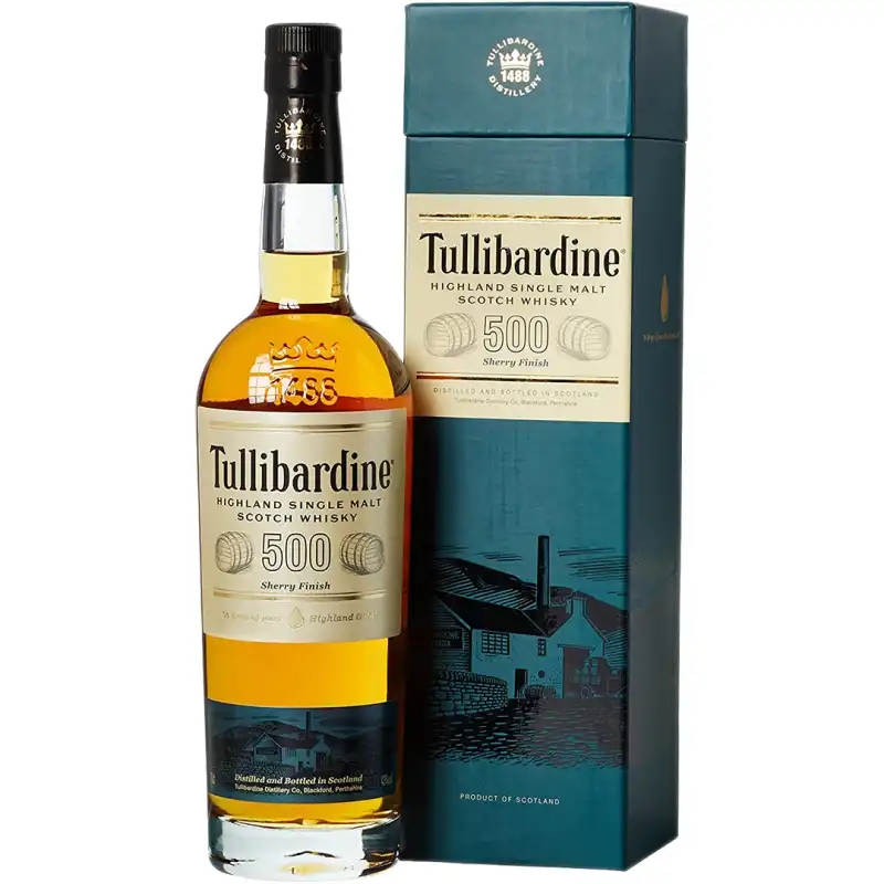 Tullibardine 500 Sherry Finish Whisky 0,7L 43%.jpg