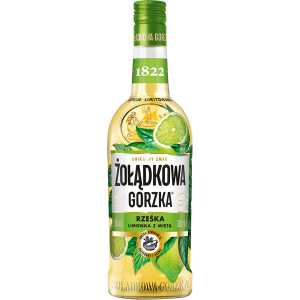 Żołądkowa Gorzka Rześka Limonka z Miętą Wódka 0,5L 30%