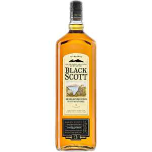 Black Scott Whisky 3YO 1L 40%