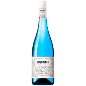 Euforia Blue Frizzante Niebieskie Półsłodkie Wino 0,75L 9%