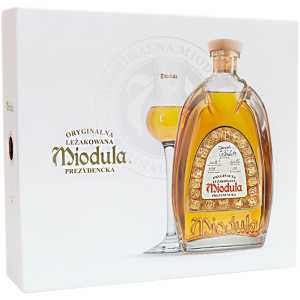 Miodula Prezydencka Wódka 0,5L 40% + kieliszek