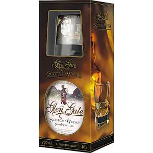 Glen Gate Whisky 0,7L 40% + szklanka