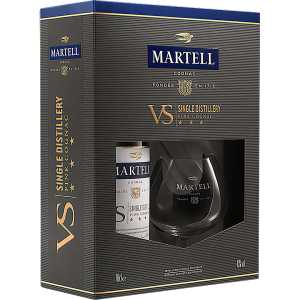 Martell VS Koniak 0,7L 40% + kieliszek