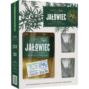 Jałowiec Polski Wódka 0,5L 37,5% + 2 kieliszki