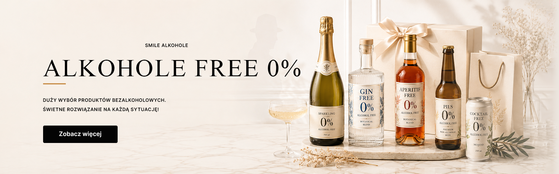 Strefa Zero - Produkty Bezalkoholowe 0% Alkoholu Smile Shop Alkohole