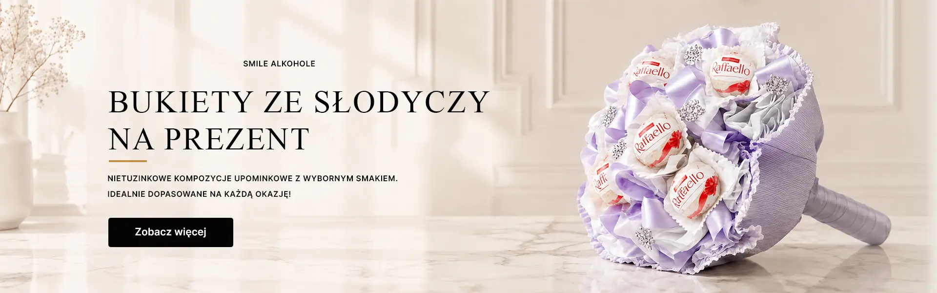 Bukiety z Cukierków i Lizaków na Prezent Smile Shop Alkohole